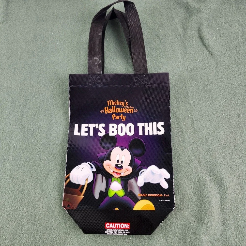 Lot 3 2022 Mickey's Not So Scary Halloween Disney 50th Let's Boo This Candy Bags - Picture 2 of 6